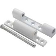 Shopwave Düz Metal Beyaz Metal 75MM Pvc Pencere Menteşe (5047)