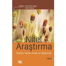 Anı Yayıncılık Nitel Araştırma Yöntem, Teknik, Analiz ve Yaklaşımları