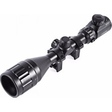Hace Bazaar 3-9X50AOEG Çıft Işıklı Retikül Optik Görüş Kapsamlı Zoomlu  Dürbün(B)