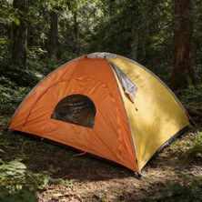 Shopwave 4 Kişilik Yarı Otomatik Kamp Çadırı – Suya Dayanıklı, Hızlı Kurulumlu Outdoor Aile Çadırı, Doğa, Kamp ve Piknik 200X200X135 cm (5047)