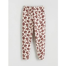 Lc Waikiki Yeni Sezon Leopar Desenli Kız Çocuk Pijama Alt