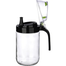 Hereveoyuncak Cam Yağdanlık - Kulpluu Sirkelik Sosluk 660ML