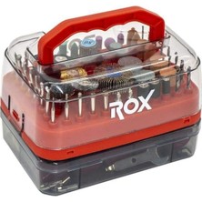 Uravas Store Rox 0097 Hobi Gravür Mini Aksesuar Seti 316 Parça Dremel Uyumlu
