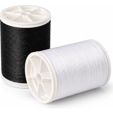 Uravas Store Orret Home 2X500 Metre Dikiş Ipi Seti Siyah Beyaz – Makine Ipi, Nakış Ipi, Dayanıklı Dikiş Ipliği, Hobi ve Terzilik Için Profesyonel Set