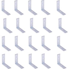 Uravas Store Mobilya, Dolap Yatak Duvara Sabitleme Bağlantı Aparatı L Demiri Gönye 1,5cmx5,5 Cmx5,5cm(20 Adet)