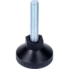 Uravas Store BADEM10 Rotil Ayak M10 55 mm Siyah Profil Ayağı 8 cm