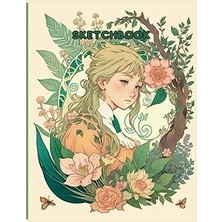 Uravas Store Sketch Book: "nature's Muse" Sketchbook For Artist Drawing Blank Paper Pad 8.5" x 11": Soft Cover Book, Journal Without Thick Lines, 120 Pages, Blank Paper Book For Sketching And Coloring.