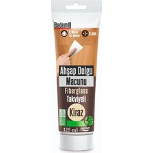 Uravas Store Ahşap Parke Tamir Macunu Kiraz Renk Mobilya Masa Dolgu Çatlak Çizik Giderici 125 ml Kullanıma Hazır