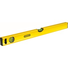 Uravas Store Stanley Klasik Su Terazisi (100 cm Uzunluk, Yatay/dikey Su Terazisi, Şok Emici, Hassasiyet ± 0,5 Mm/m) STHT1-43105, Sarı