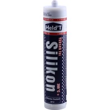 Uravas Store Yüksek Isıya Dayanıklı Kırmızı Silikon Conta Mastik 280 gr Kapı Pencere Pvc Montaj Yalıtım Yapışma