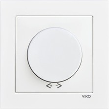 Uravas Store Viko Karre 55 Beyaz Pro Dimmer Rl 20 500W C1 Mekanizma