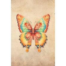 Uravas Store Sketchbook Lined - Beautiful Butterfly Cover: Lined And Blank Pages For Writing, Journaling, Sketching, Drawing, Painting Or Doodling. 100 White Pages, 6x9 Inches In Size.