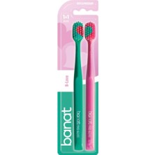 Uravas Store B-Love Pro Diş Fırçası Seti 1+1 Orta (Çiftlere Özel)