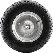 Uravas Store Onaks El Arabası Yük Taşıma Tekeri Bilyeli Rulmanlı Havalı Şambrelli 350X70 mm Çelik Jant Tekerlek