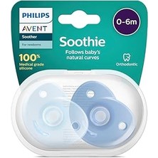 Uravas Store Philips Avent Soothie Emzik, 0‑6 Ay Erkek Bebekler Için, 2’li Paket, Ortodontik Silikon, Bpa Içermez, Tek Parça Tasarım, Hastane Onaylı, Taşıma Kutulu, SCF099/21