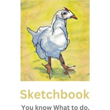 Uravas Store Chicken Sketchbook: Sketchbook With Chicken Cover, 120 Blank Pages To Draw On. Ideal For Children And Adults