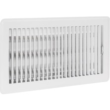 Uravas Store Ez-Flo 61638 Çelik Kayıt Zemin Difüzörü, 6 Inç x 12 Inç, Beyaz