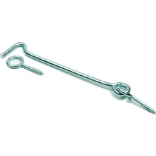 Uravas Store Maymuncuk 120 Mm, Çengelli Bağlantı Elemanı, 10 Adet, Kapı Pencere Halkalı Çengel, Kanca Kilit
