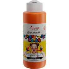 Uravas Store Red Rose Turuncu Parmak Boyası 120 ml