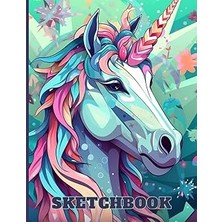 Uravas Store Sketchbook: Drawing Notebook With Unicorn: (Size 8.5 x 11) Drawing Book (Sketchbook For Kids)