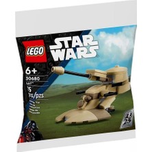 Uravas Store LEGO Star Wars Aat 30680 – 6 Yaş ve Üzeri Uzay ve Bilim Kurgu Tutkunu Kız ve Erkek Çocuklar Için Hayal Gücü Geliştiren Savaş Aracı Temalı Oyuncak Yapım Seti, Doğum Günü Hediye Fikri (75 Parça)