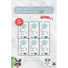 Uravas Store Sleepy 6 Al 5 Öde Bio Natural Günlük Ped Normal 40'lı ve Rosie