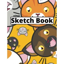 Uravas Store Sketch Book/sketch Pad For Drawing, Coloring, Painting, And More! 100 Blank Pages: Cute And Colorful Dog Sketch BOOK/8.5"X11" Large Pages