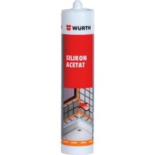 Uravas Store Würth Silikon Asetat Şeffaf 310 ml