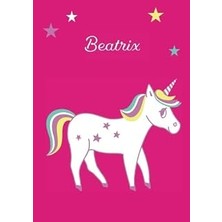 Uravas Store Beatrix: Einhorn Malbuch / Tagebuch / Notizbuch - Dın A4 - Blanko (German Edition)