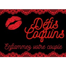 Uravas Store Défis Coquins : Enflammez Votre Couple: Chéquier Sexy Avec 35 Jeux Challenges Hot Pour Pimenter Sa Vie De Couple| Cadeau Original Pour Lui Ou Elle, ... Ou Anniversaire De Mariage (French Edition)