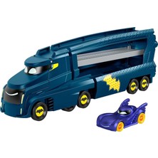 Uravas Store Fisher-Price Batwheels™ Büyük Tır Fisher-Price Dc Batwheels Bat-Tır ve Araba, Rampa ve Araç Depolama Alanı HMX07