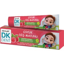 Uravas Store Dkdent Vegan Pırıl Ahududu Aromalı Florürsüz Çocuk Diş Macunu 50 ml