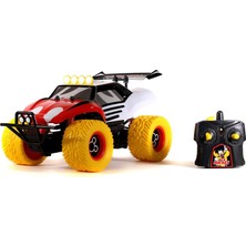 Uravas Store Jada, 253078000, Mickie Mouse Uzaktan Kumandalı Araç, Disney Lisanslı, 2 Kanallı, 2.4ghz, Turbo, 25 Cm, 9 Km/s