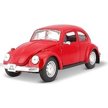 Uravas Store Maisto Volkswagen Beetle 1:24 Model Araba S/e Kırm