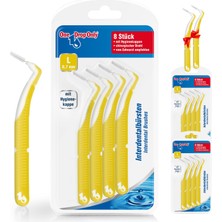 uravas store one drop only® - 3 x 8'li blister ınterdental fırça 0,7 mm (l) + 2 diş arası fırçası /interdental fırça & ara diş temizleme fırçası / diş fırçaları ile en ıyi ağız hijyeni