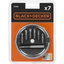 Uravas Store Black + Decker A7090/XJ Aksesuar Set, Gümüş, 1 Adet