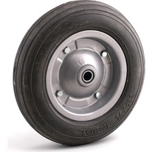 Uravas Store Metal Jantlı Bilyalı Dolgu Teker Patlamaz Tekerlek El Arabası Yük Taşıma Için Dayanıklı Yedek Teker