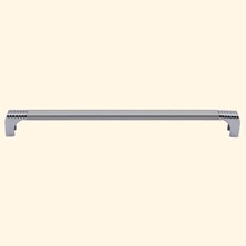 Uravas Store BADEM10 Side 224 mm Çekmece Dolap Kulpu Mobilya Dolabı Kulpları Mutfak Kulbu Metal Kulp Krom Renk 224 mm