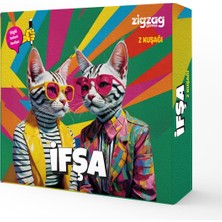 Uravas Store Ifşa Z Kuşağı Kart Oyunu, 64 Kart, Kalem Hediyeli, 12+ Yaş