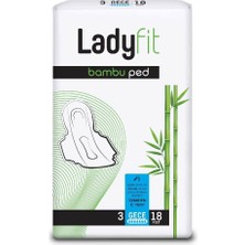 Uravas Store Ladyfit Bambu Gece 18'li Vegan Ped