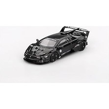 Uravas Store Mını Gt Murcielago Gt Evo Lb - Silhouette Works Siyah Sınırlı Üretim 1/64 Diecast Model Araba