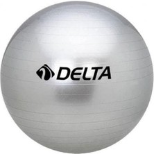 Uravas Store Delta 85 cm Dura-Strong Deluxe Gümüş Pilates Topu (Pompasız)