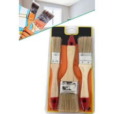 Uravas Store Mobee Real OZS-10149 Boyacı Seti 3 Parça Kestirme Fırça Seti 1410