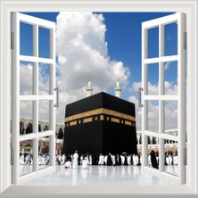 Uravas Store Pencere Poster Duvar Kağıdı Kabe Gündüz Yapışkanlı Sticker