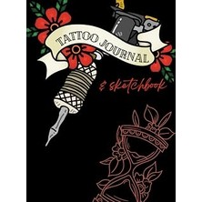 Uravas Store Tattoo Journal And Sketch Book: Tattoo Journal Sketch Book Color Adult Paper Booklet Drawing