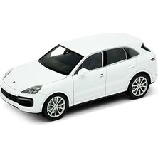 Uravas Store Welly 1/24 Porcshe Cayenne Turbo Beyaz Model Araba
