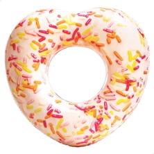 Uravas Store Intex 56253 Kalp Şekilli Donut Simit 104 Cm, Su Sporları, Plaj Malzemesi, Şişme Ürün, Yüzme Aksesuarı, Kamp, Dalış, Güvenlik