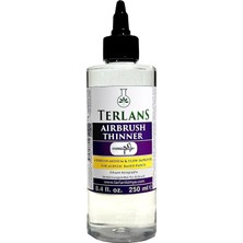 Uravas Store Terlans Airbrush Inceltici 250 ml Airbrush Thinner Flow Improver Model Boyama Için Akrilik Bazlı Inceltici, Akışkanlık & Detay Kontrolü