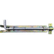 Uravas Store Yaylı Ferforje Mavzer Sürgü 35X300MM Kapı Pencere Kilidi Dayanıklı Metal Güvenlik Sürgüsü