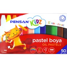 Uravas Store Pensan Kidz Pastel Boya 12 Renk - PE98060PB12R